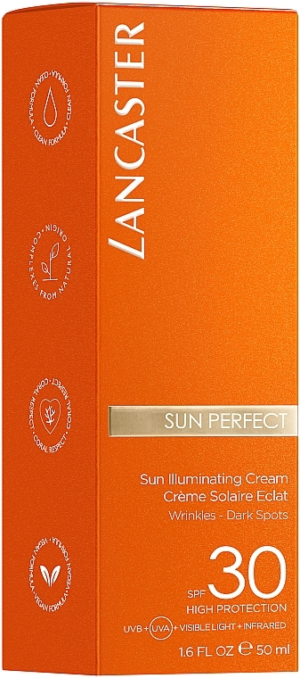 Filtr przeciwsłoneczny do twarzy - Lancaster Sun Perfect Sun Illuminating Cream SPF 30 — Zdjęcie N4