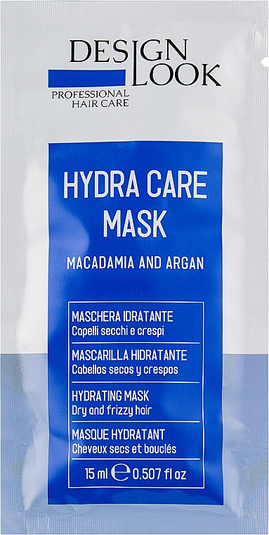 Nawilżająca olejkowa maska do włosów - Design Look Hydrating Care