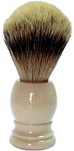 Pędzel do golenia - Golddachs Shaving Brush Silver Tip Badger Resin Ivory — Zdjęcie N1