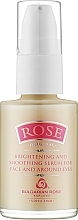 Kup Rozjaśniająco-wygładzające serum do twarzy i oczu - Bulgarian Rose Rose Original Brightening & Smoothing Face & Eye Serum