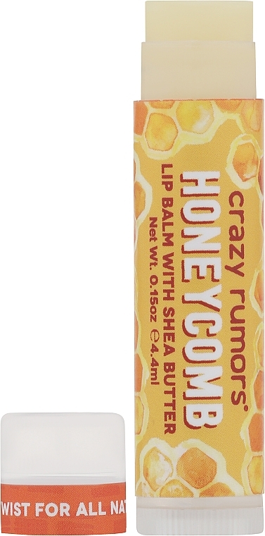 Naturalny balsam do ust Miód - Crazy Rumors Honeycomb Lip Balm