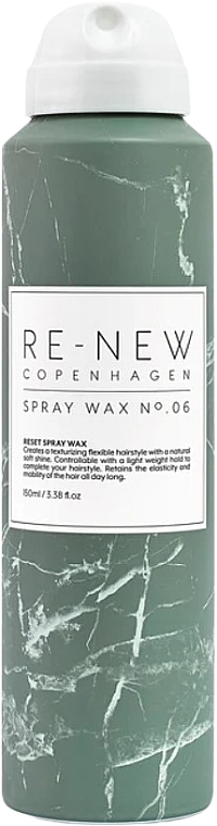 Wosk w sprayu do włosów - Re-New Copenhagen Reset Spray Wax № 06 — Zdjęcie N1