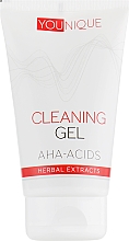 Żel oczyszczający z kwasami AHA i ekstraktami roślinnymi - J’erelia YoUnique Cleaning Gel Aha-Acids — Zdjęcie N1