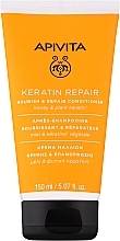 Kup Odżywka regenerująca do włosów z miodem i keratyną roślinną - Apivita Keratin Repair Nourish & Repair Conditioner with Honey & Plant Keratin