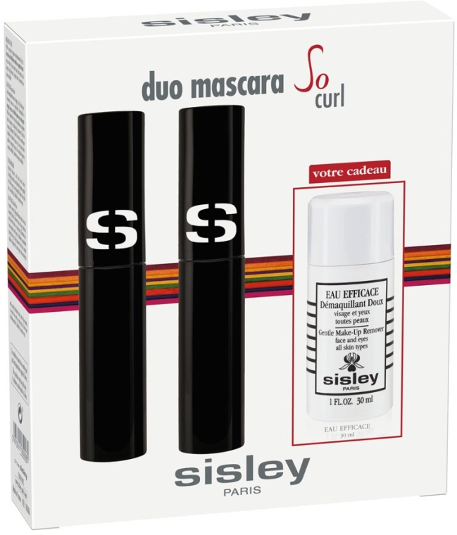 Zestaw do rzęs - Sisley Duo Mascara So Curl (2 x mascara 10 ml + remover 30 ml) — Zdjęcie N1