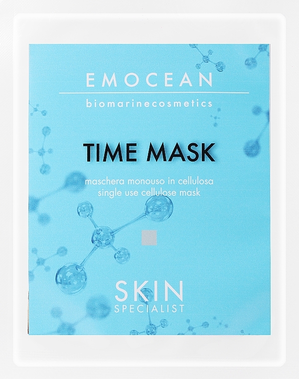 Maska do twarzy o działaniu wygładzającym i wypełniającym głębokie i drobne zmarszczki - Emocean Skin Specialist Time Mask — Zdjęcie N1