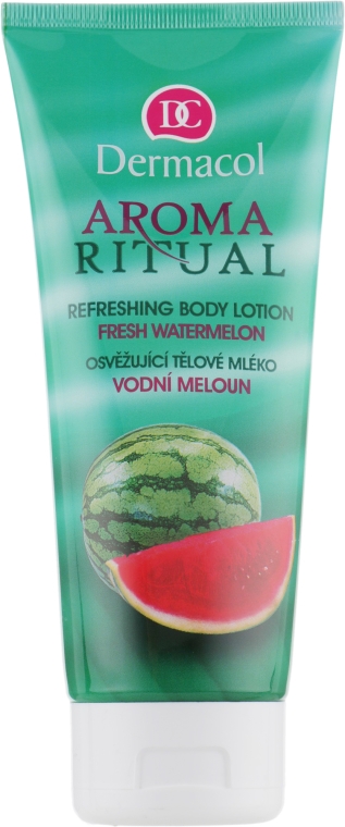 Orzeźwiający lotion do ciała Świeży arbuz - Dermacol Body Aroma Ritual Refreshing Body Lotion