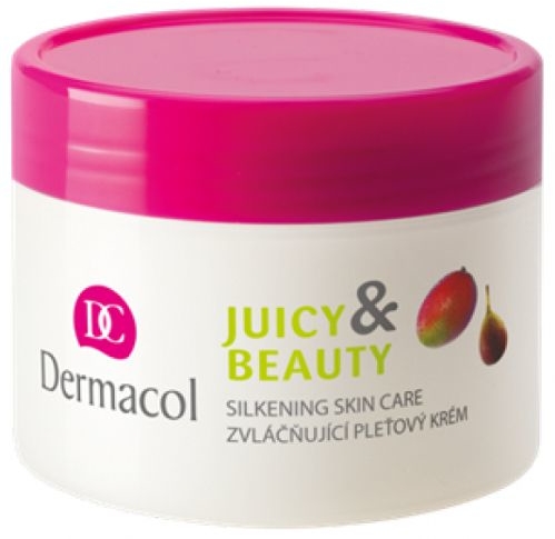 Krem do twarzy Mango i figa - Dermacol Juicy and Beauty Silkening Skin Care