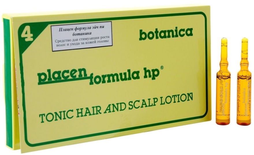 Preparat do odzyskiwania włosów Placenta botaniczna - Placen Formula Botanica Tonic Hair And Scalp Lotion — Zdjęcie N1