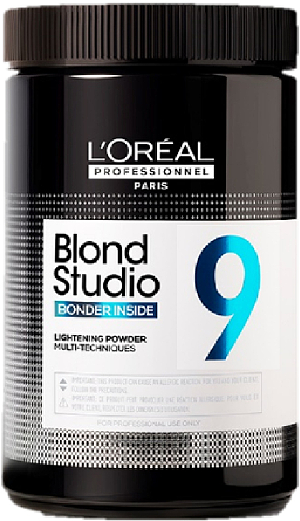 Puder rozjaśniający do włosów - L'Oreal Professionnel Blond Studio 9 Blonder Inside — Zdjęcie N1