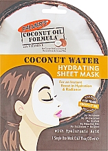 Kup Nawilżająca maska ​​do twarzy w płachcie - Palmer's Coconut Oil Formula Coconut Water Hydrating Sheet Mask