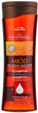 Kup Regenerujący szampon do włosów suchych i zniszczonych Miód i proteiny mleczne - Joanna Tradycyjna receptura