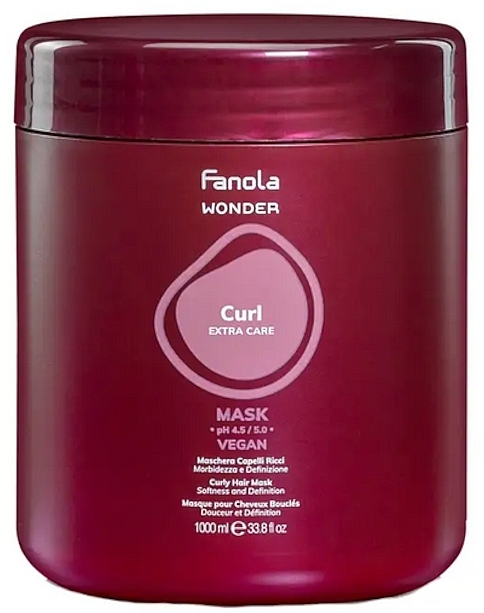 Maska do włosów - Fanola Wonder Curl Extra Care Mask — Zdjęcie N2