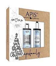 Zestaw - APIS Professional Who's The Boss Gift Set (h/cr/300ml + sh/gel/300ml) — Zdjęcie N1