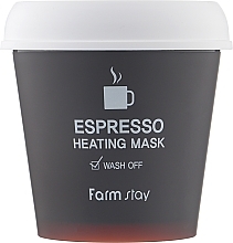Maska rozgrzewająca do ciała z ekstraktem z kawy - Farmstay Espresso Heating Mask — Zdjęcie N2