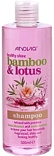 Kup PRZECENA Szampon do włosów z kwiatem lotosu i ekstraktem z bambusa - Anovia Healthy Shine Bamboo & Lotus Shampoo *