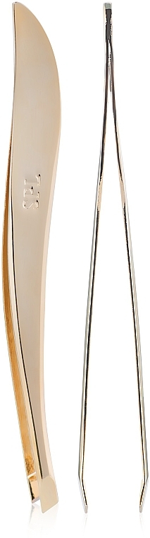 Profesjonalna pęseta, skośna, 9057 - SPL Professional Tweezers — Zdjęcie N1