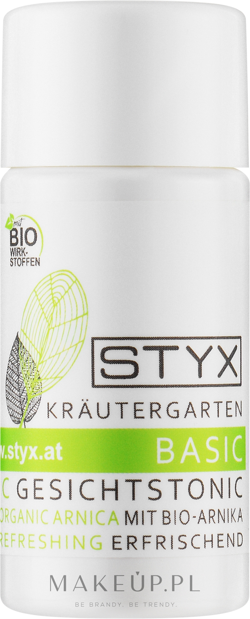 Ziołowy tonik antybakteryjny z organiczną arniką - Styx Naturcosmetic Basic Refreshing Tonic With Organic Arnica — Zdjęcie 30 ml