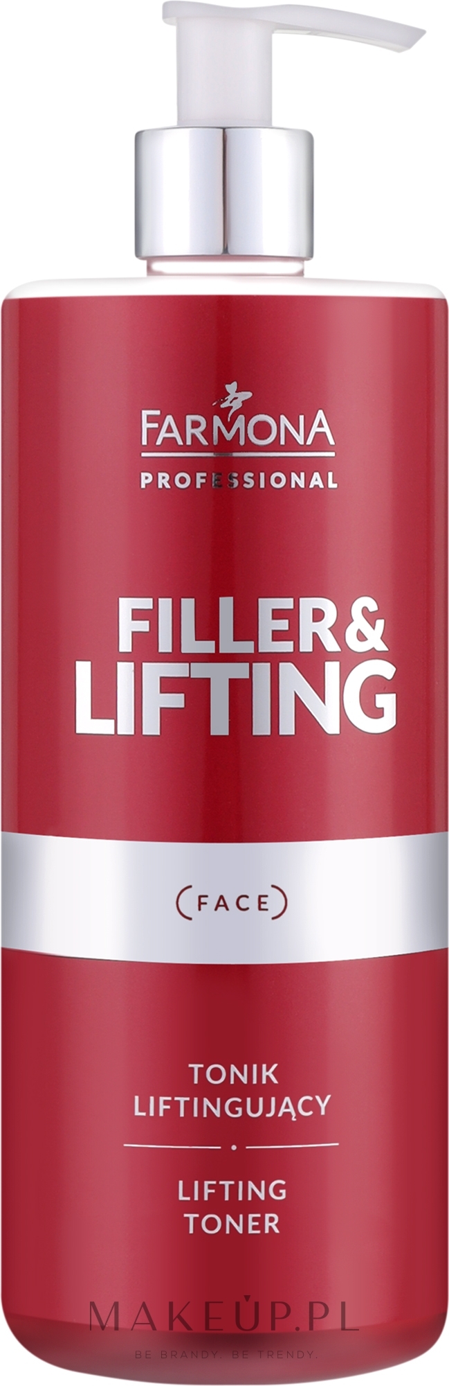 Liftingujący tonik do twarzy - Farmona Professional Filler & Lifting Toner — Zdjęcie 500 ml