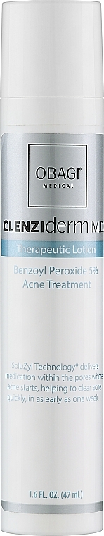 Przeciwtrądzikowy lotion do twarzy - Obagi Medical CLENZIderm M.D. Therapeutic Lotion