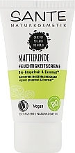 Kup Matujący krem ​​nawilżający do twarzy - Sante Mattifying Moisture Cream Grapefruit & Evermat