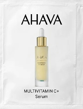 Serum ujędrniające do twarzy - Ahava Firming MultiVitamin C+ Serum (próbka) — Zdjęcie N1