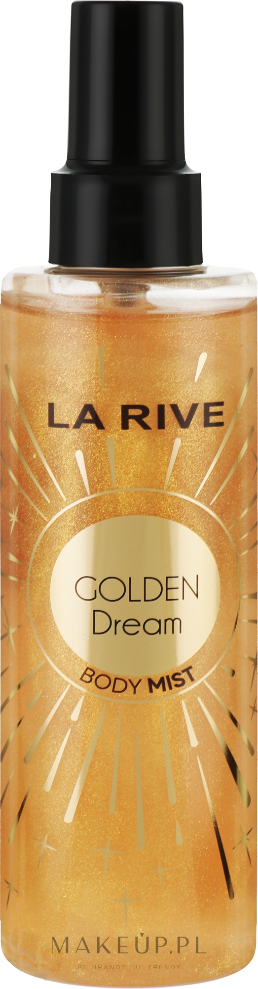 Rozświetlająca mgiełka perfumowana do ciała - La Rive Golden Dream Shimmer Mist — Zdjęcie 200 ml