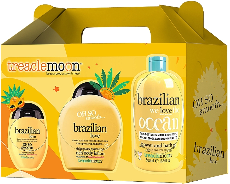 Zestaw - Treaclemoon Brazilian Love (sh/gel/50ml + b/lot/250ml + h/cr/75ml) — Zdjęcie N2