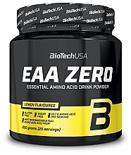 Kup Kompleks aminokwasów w proszku Cytryna - BioTechUSA EAA Zero Lemon Essential Amino Acid Drink Powder