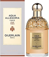 Guerlain Aqua Allegoria Forte Oud Yuzu - Woda perfumowana — Zdjęcie N4