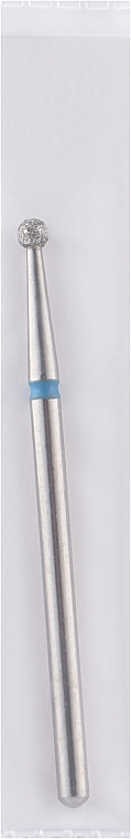 Frez diamentowy 2,3 mm, kulka, niebieski - Head The Beauty Tools — Zdjęcie N1
