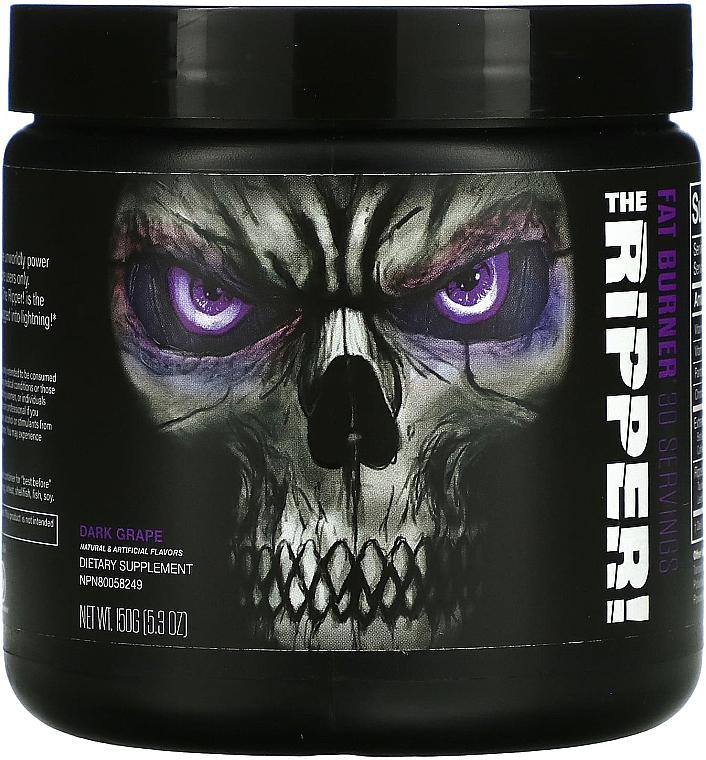 Odżywczy shake o smaku ciasta ze słodkich ziemniaków - JNX Sports Pre-Workout The Ripper Dark Grape — Zdjęcie N1