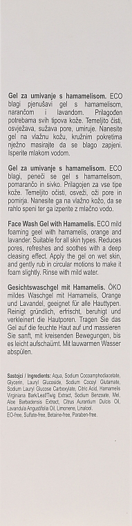 Oczyszczający żel do twarzy z oczarem wirginijskim - Nikel Face Wash Gel with Hamamelis — Zdjęcie N3
