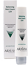 Kup Równoważący krem ​​do twarzy o działaniu matującym - Aravia Professional Balancing Mat Cream 12H