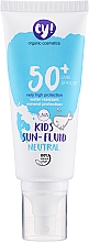 Płyn do ochrony przeciwsłonecznej dla dzieci - Ey! Organic Cosmetics Kids Sun Fluid Neutral SPF 50+ — Zdjęcie N2