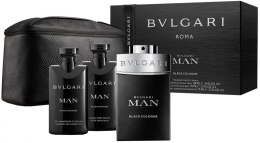 Kup Bvlgari Man Black Cologne - Zestaw (edt/100ml + ash/balm75ml + sh/gel/75ml+ bag)