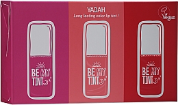 Zestaw - Yadah Long Lasting Color Lip Tint Be My Tint (lip tint/3x2.3g) — Zdjęcie N2