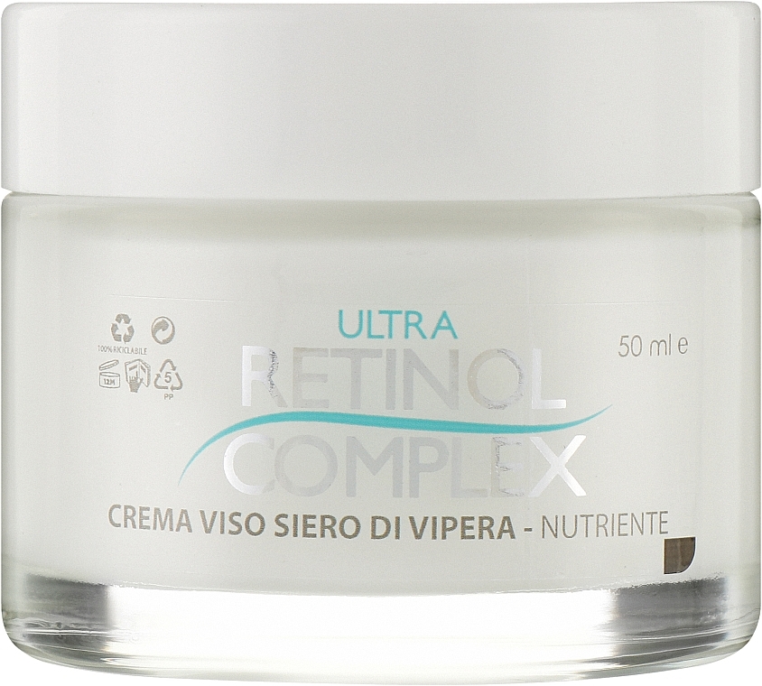 Przeciwzmarszczkowy krem ​​do twarzy - Retinol Complex Ultra Lift Face Cream Viper Serum — Zdjęcie N1