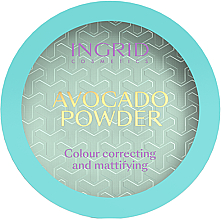 Kup Puder awokado - Ingrid Cosmetics Avocado Powder Colour Correcting And Mattifying