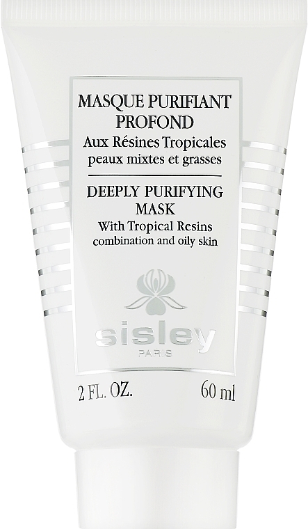 Głęboko oczyszczająca maska do twarzy - Sisley Deeply Purifying Mask With Tropical Resins