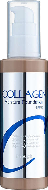 Podkład do twarzy z filtrem SPF 15 - Enough Collagen Moisture Foundation