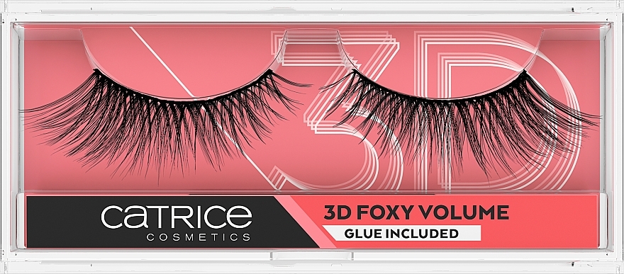 Sztuczne rzęsy - Catrice Lash Couture 3D Foxy Volume Lashes  — Zdjęcie N1