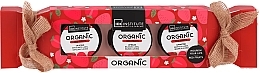 Zestaw - IDC Institute Organic Red Fruit Lip Trio (l/scrub/20ml + l/balm/20ml + l/butter/20ml) — Zdjęcie N1