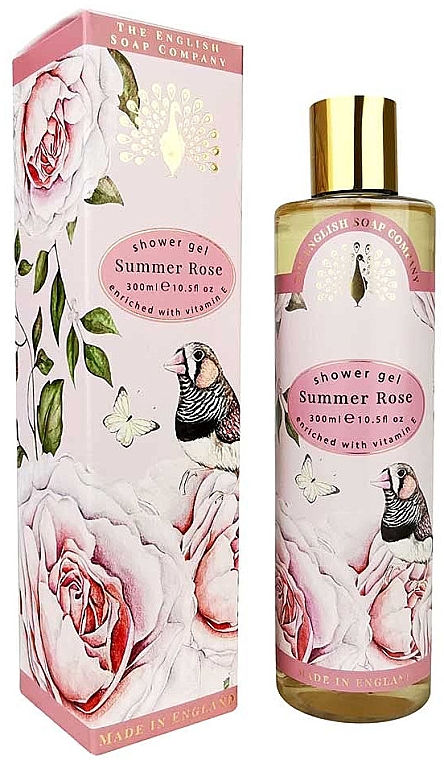 Żel pod prysznic Róża - The English Soap Company Summer Rose Shower Gel — Zdjęcie N1