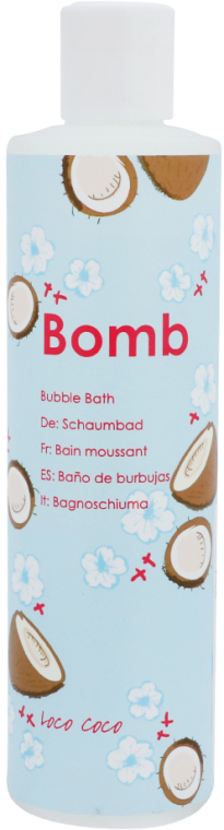 Płyn do kąpieli Kokos - Bomb Cosmetics Loco Coco Bubble Bath — Zdjęcie N1