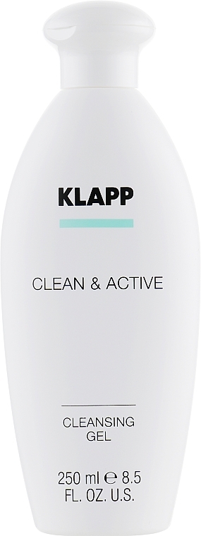 Oczyszczający żel do twarzy - Klapp Clean & Active Cleansing Gel