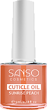 Kup Olejek do skórek i paznokci Sunrise Peach - Sanso Cosmetics Cuticle Oil 