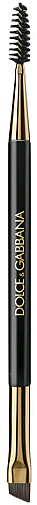 Szczoteczka do brwi i pędzelek do eyelinera - Dolce & Gabbana Make Up Eyebrow/Eyeliner Pencil Brush 