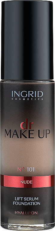 Liftingujący podkład do twarzy - Ingrid Cosmetics Dr Make-Up Lift Serum Foundation SPF 8