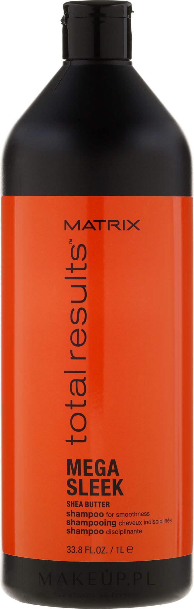 Wygładzający szampon z masłem shea - Matrix Total Results Mega Sleek Shampoo — Zdjęcie 1000 ml